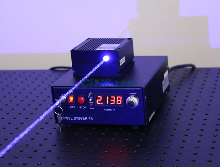 blue semiconductor laser
